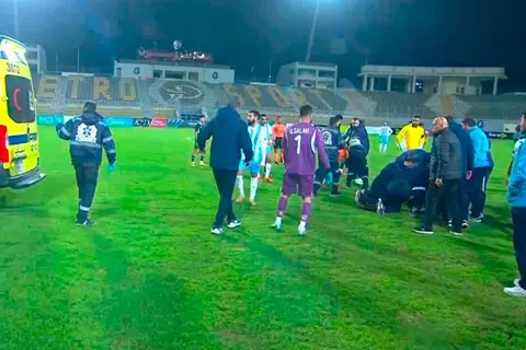 إغماء وبلع اللسان.. بيراميدز يكشف الحالة الصحية لمحمد حمدي (فيديو)